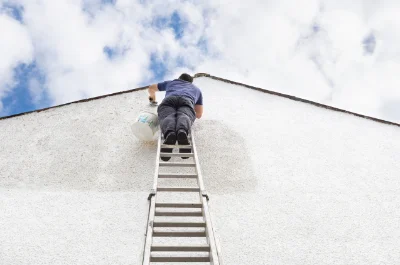 Peinture extérieure à la Lande-de-Goult — façades et ravalement